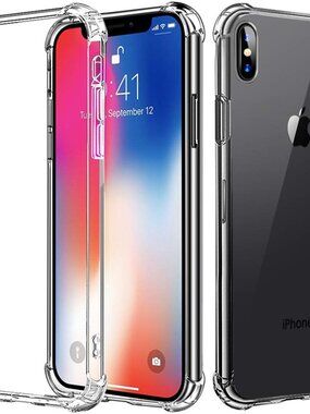 NEW iPhone Xs 1Os X 10 Case Clear Cover Slim Soft